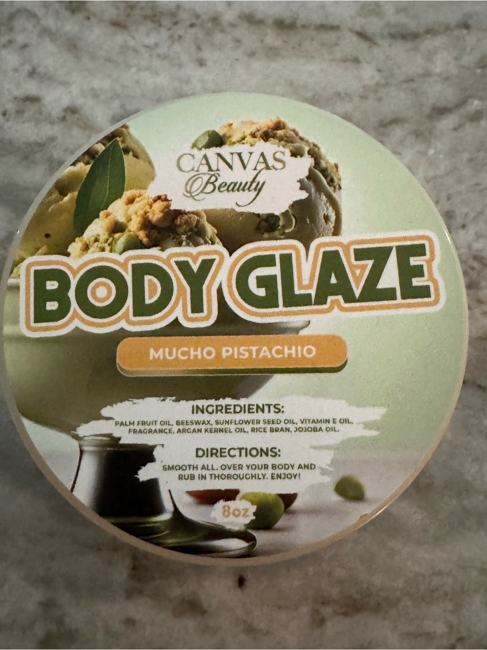 Canvas Beauty Body Glaze - full size